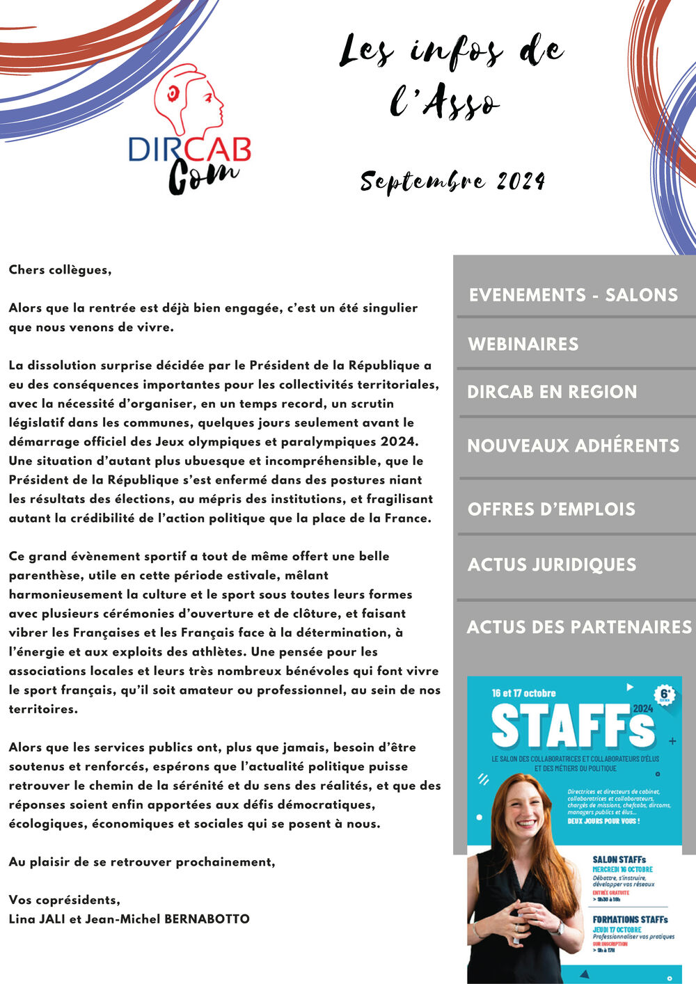 Newsletter #2 - Septembre 2024