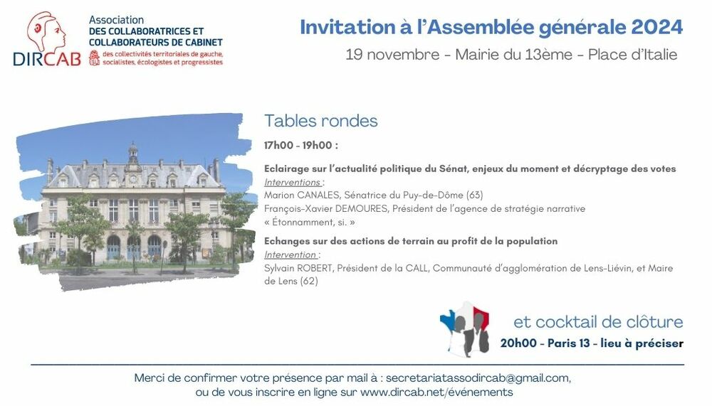 Assemblée générale de l'association