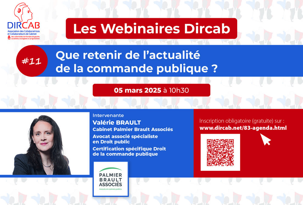 Webinaire Dircab #11 : que retenir de l'actualité de la commande publique ?